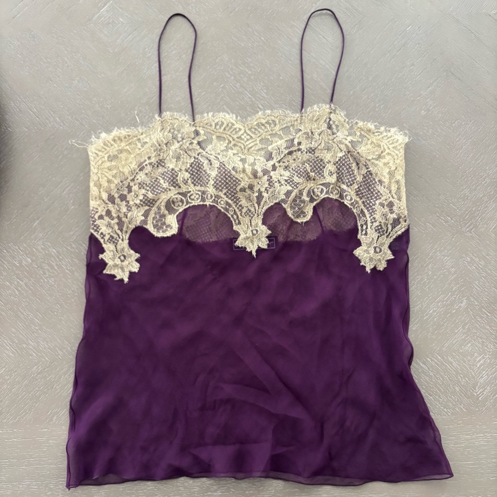 SALVATORE FERRAGAMO | 100% SILK | CAMISOLE | SZ 44(10US)